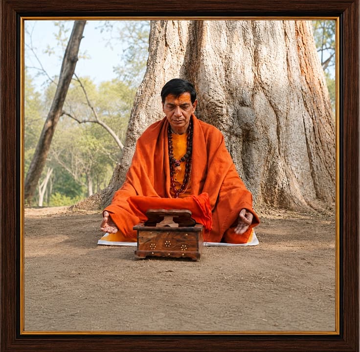 परम पूज्य श्री महेश प्रकाश शर्मा जी महाराज - औपचारिक चित्र