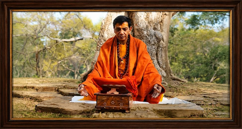 परम पूज्य श्री महेश प्रकाश शर्मा जी महाराज - औपचारिक चित्र